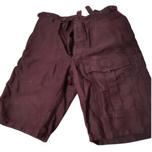 BEVA Vintage Military Shorts – Brown, European Size 30, Surplus Utility Style